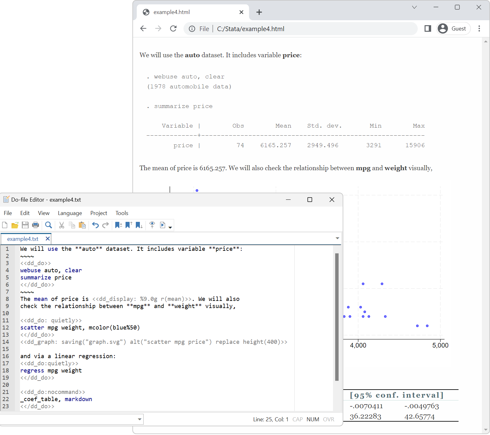 Statistical software programs